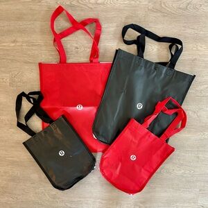 Lululemon reusable bags